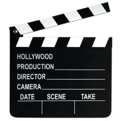 Clapboard For Movie Director