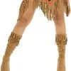 Indian Maiden Suede Adult Boot Covers