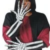 Skeleton Glove And Wrist Bone Gloves (Adult)